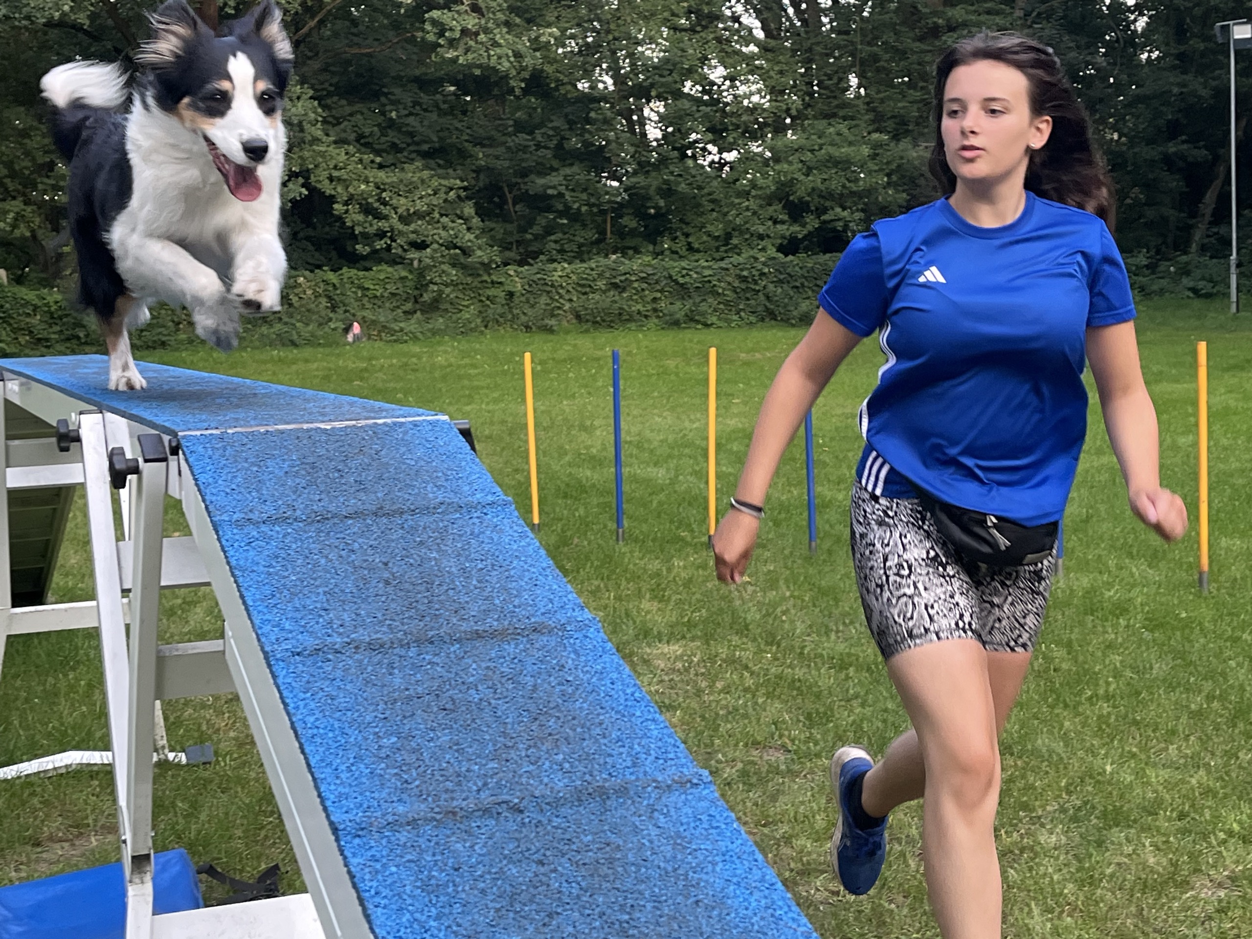 Jugendtraining auf dem Vereinsgelände