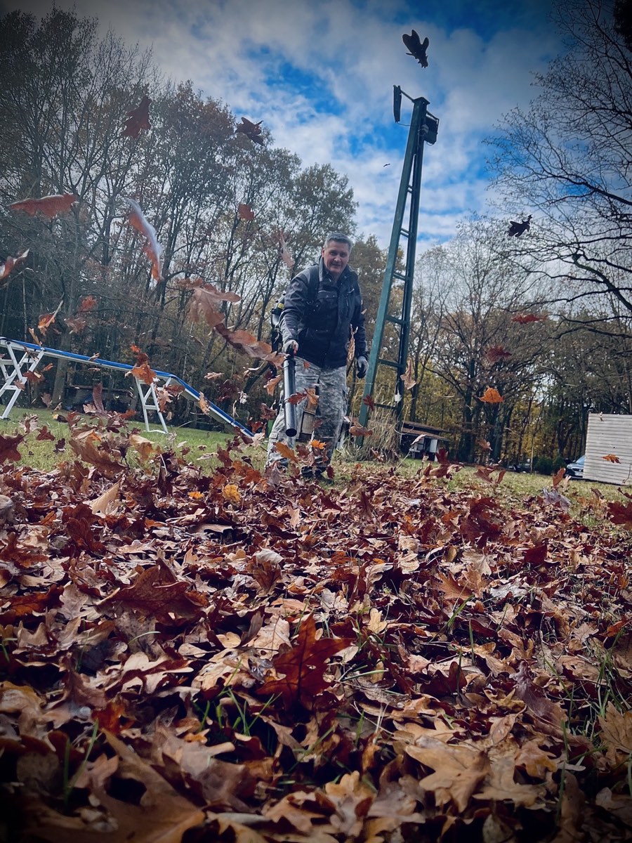 Arbeitseinsatz auf dem Vereinsgelände des Schönfließer HSC 15